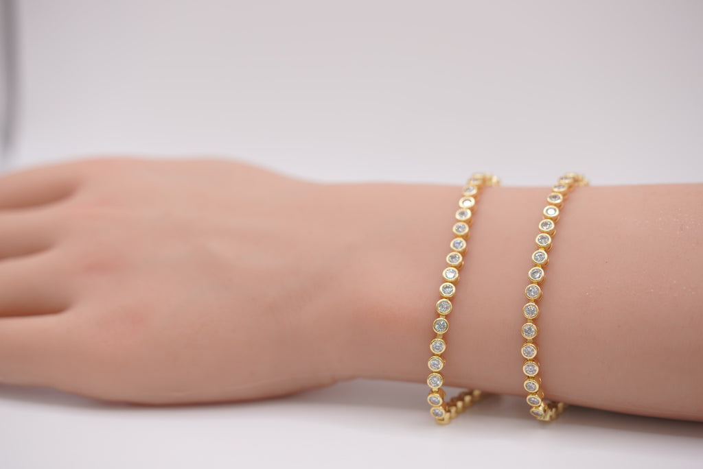 Round Tennis Bracelet - Pretty Woman