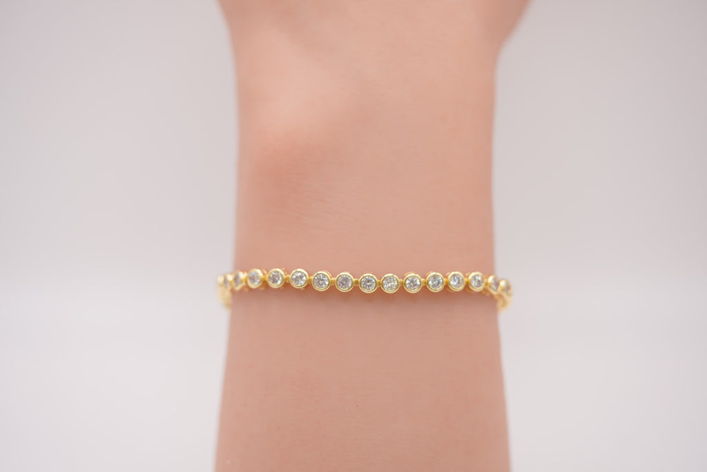 Round Tennis Bracelet - Pretty Woman