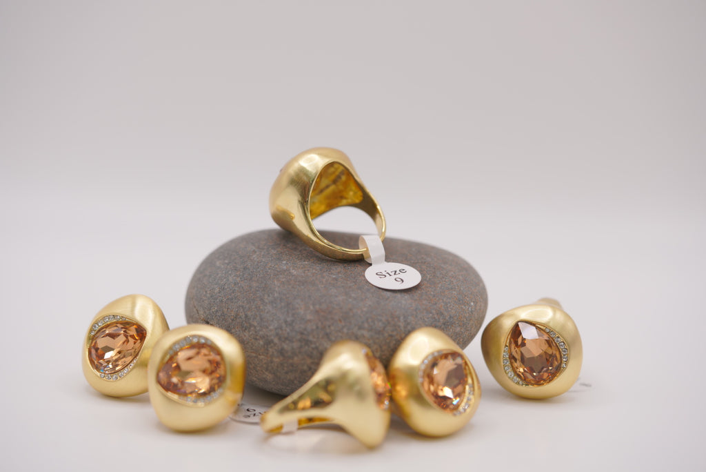 Amber Statement Ring