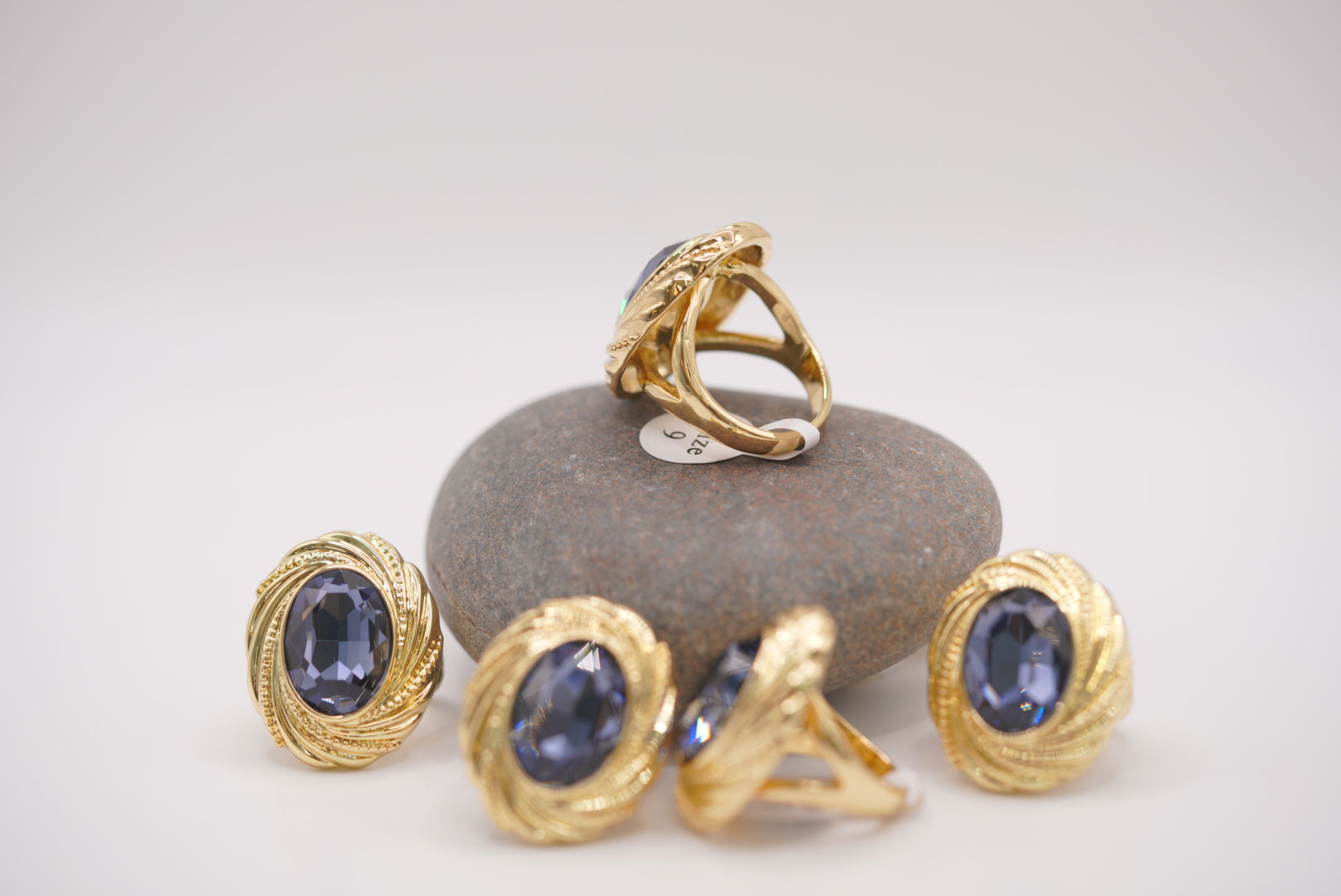 Royal Midnight Oval Ring