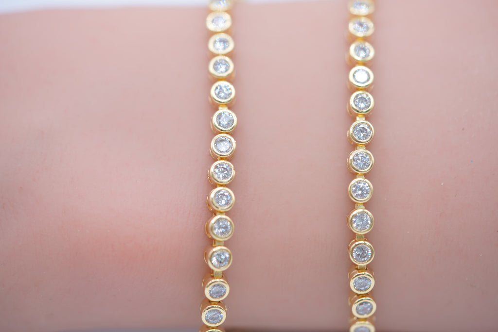 Round Tennis Bracelet - Pretty Woman