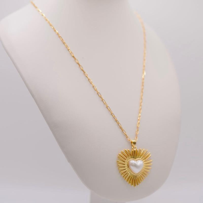 Spikes Heart Necklace