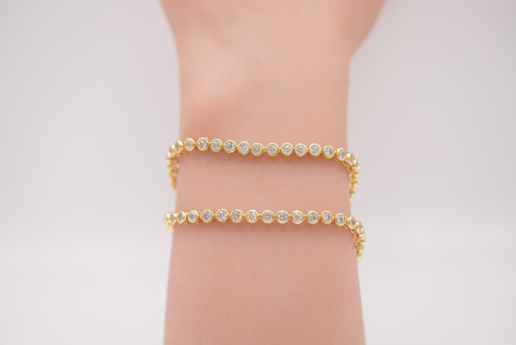 Round Tennis Bracelet - Pretty Woman
