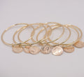 Coin Bangle Set