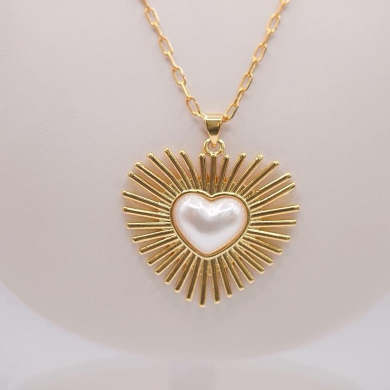 Spikes Heart Necklace