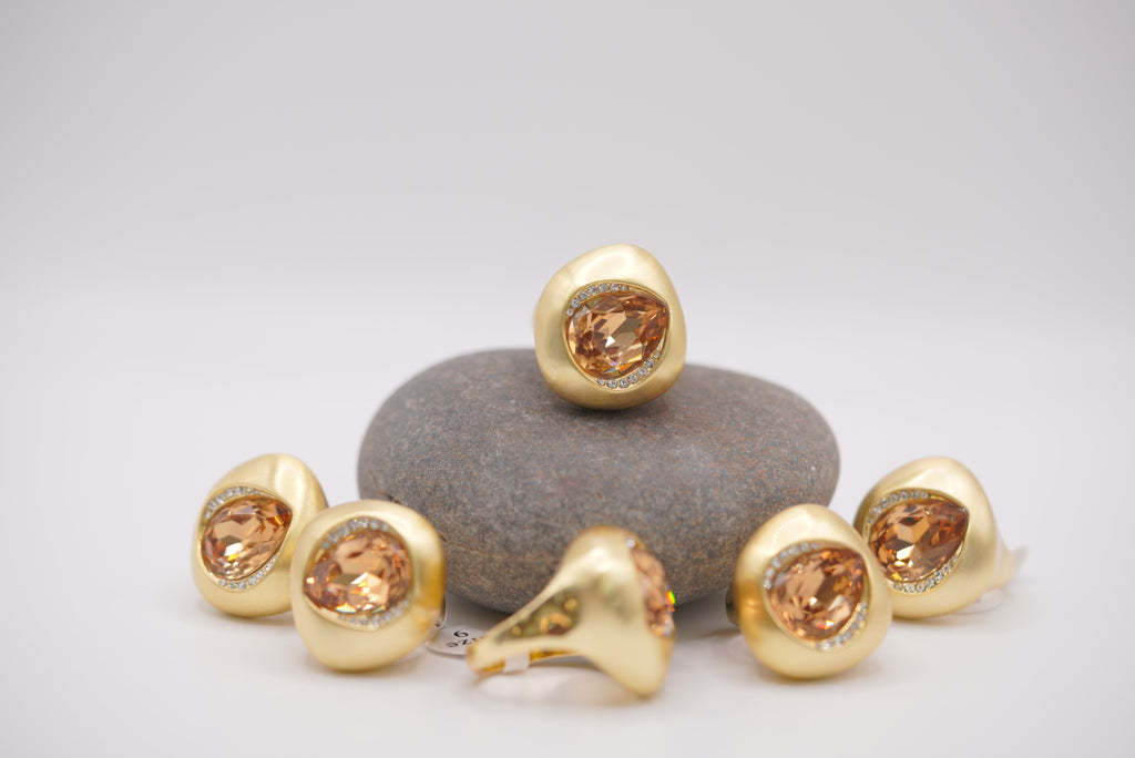 Amber Statement Ring