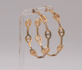 Anchor Hoops Open Cuff Style