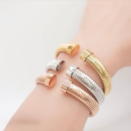 Open Cuff Bracelet - Aura Flex